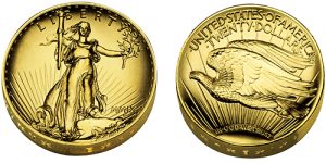 Saint-Gaudens $20 gold coin