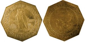 1915 PanPac gold coin