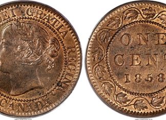 First Canadian cent