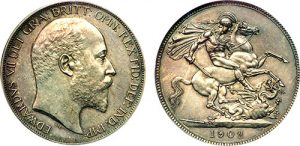 1902 silver crown (5 shillings)