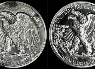 Half Dollar — Before and After