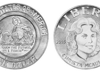 Christa McAuliffe Dollar