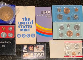 1981 Birth Year Coin Set