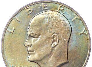 1971 Eisenhower Dollar