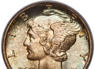 1916-D Mercury Dime