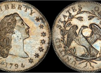 1794 Dollar PCGS SP66