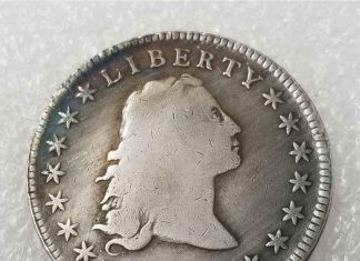 Fake 1794 $1 obverse