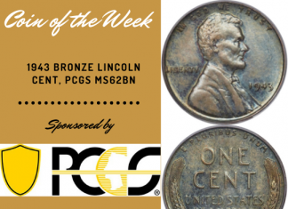 1943 Bronze Lincoln Cent