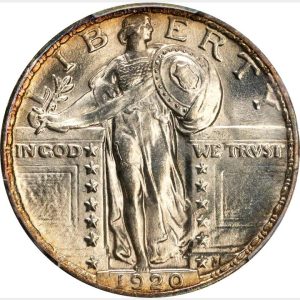 1920 Standing Liberty Quarter. MS-66 (PCGS). CAC.